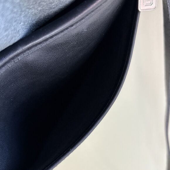 EUC Vintage Coach Mambo Hobo Zip Top Black Leather Crossbody Bag Style 9062 USA - Picture 15 of 15